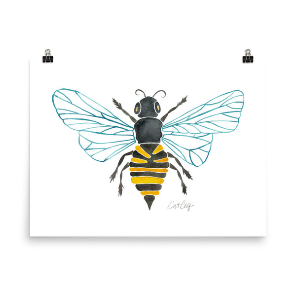 Honey Bee •  Art Print