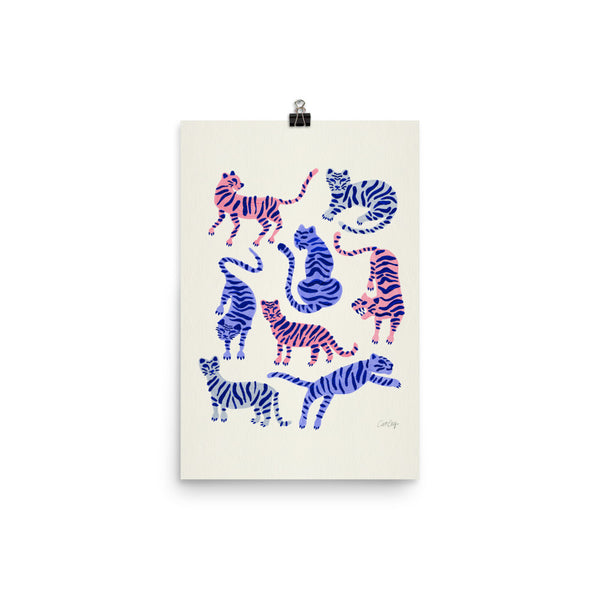 Tiger Collection - Periwinkle Blush