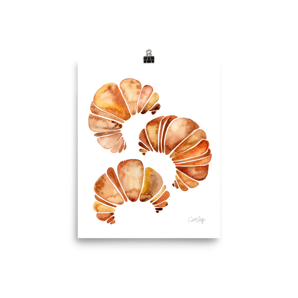 Croissant Collection – Art Print