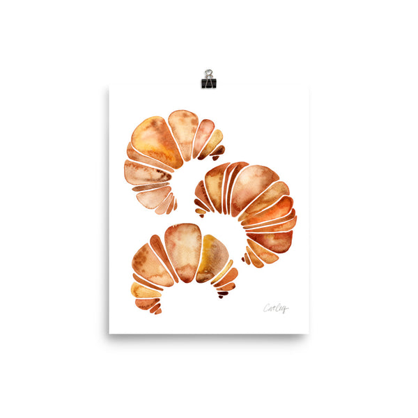 Croissant Collection – Art Print