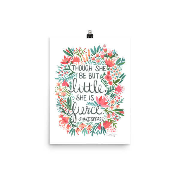 Little & Fierce • Art Print