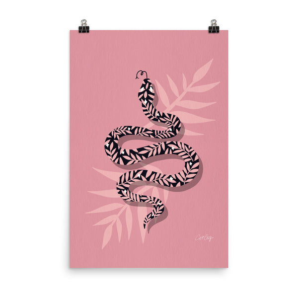 Tropical Serpent - Dusty Rose