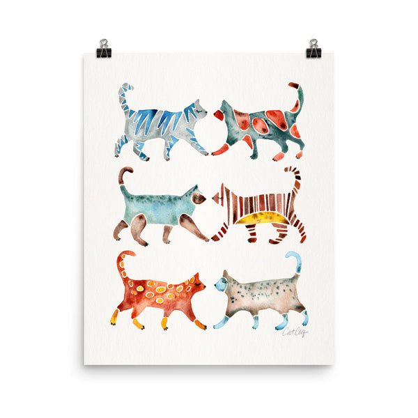 Cat Collection – Original Palette • Art Print