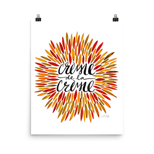 Crème de la Crème – Autumn Palette • Art Print