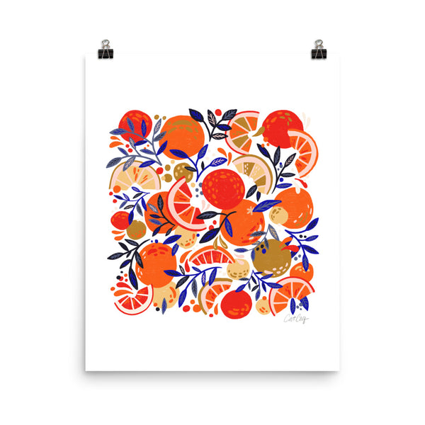 Fresh Citrus Mesh – White