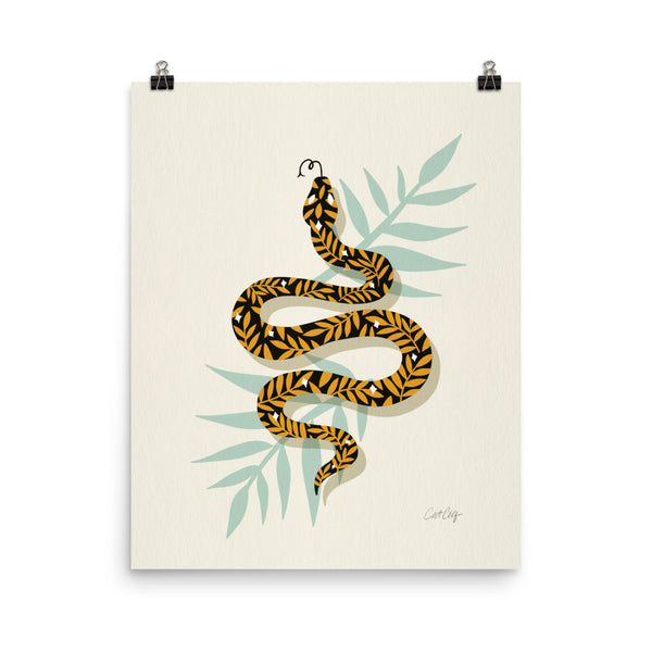 Tropical Serpent - Yellow and Black