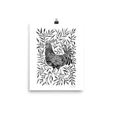 Le Coq – Black Palette • Art Print