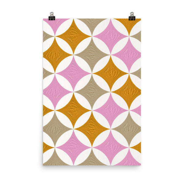 Eclipse Pattern - Blush Ombre