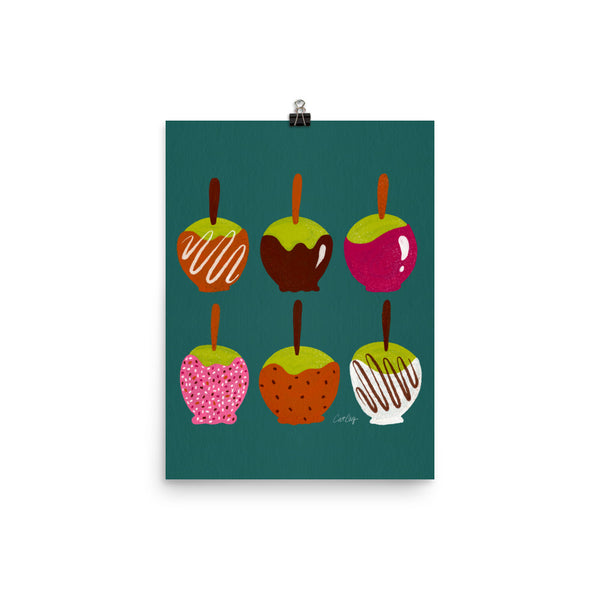 Caramel Apple - Teal Fuschia
