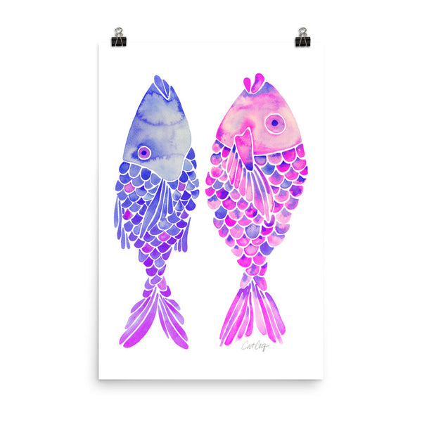 Indonesian Fish – Mermaid Palette • Art Print