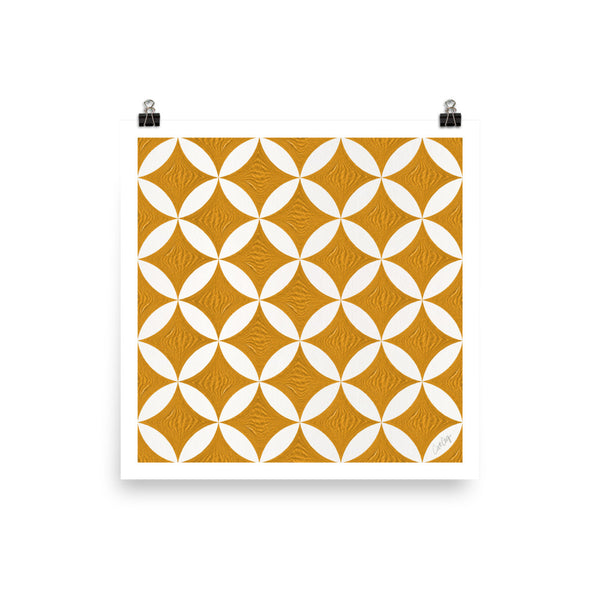 Eclipse Pattern - Ochre