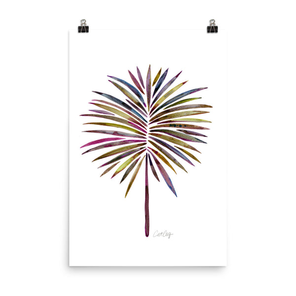 Fan Palm – Vintage Palette • Art Print