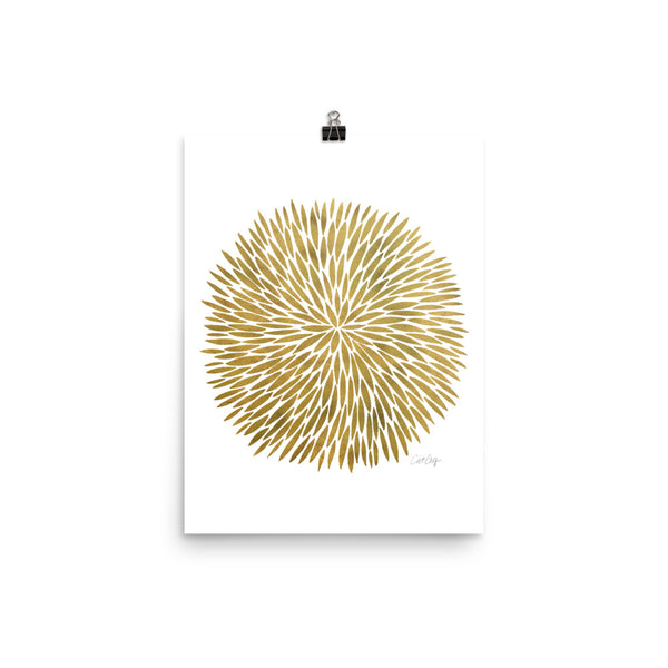 Golden Burst • Art Print