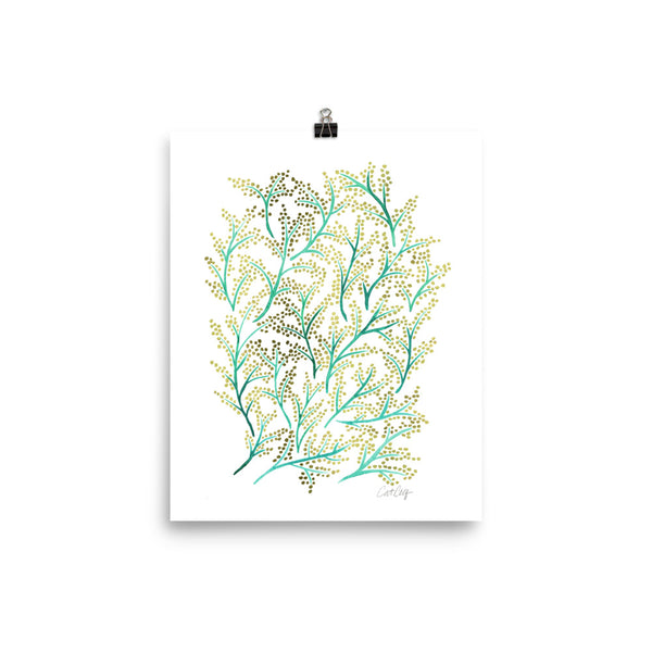 Branches - Green & Gold