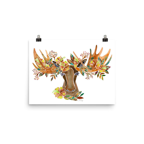 Floral Moose – Autumn
