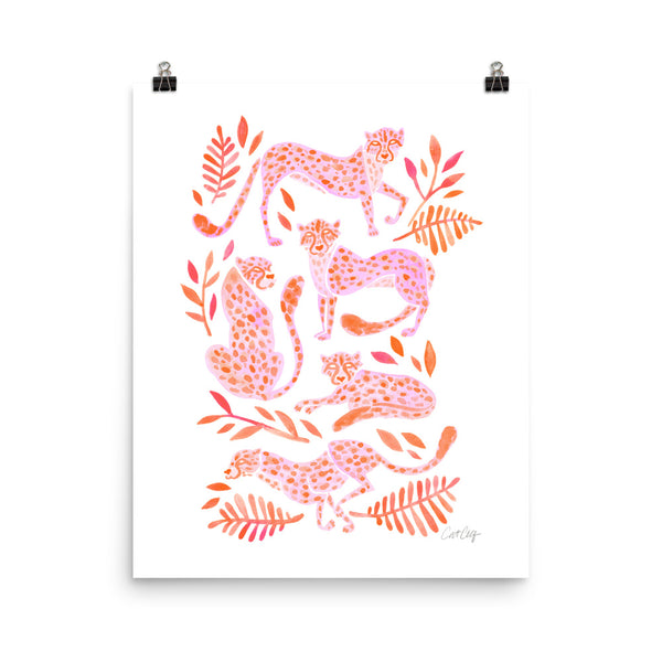 Cheetah Collection - Pink