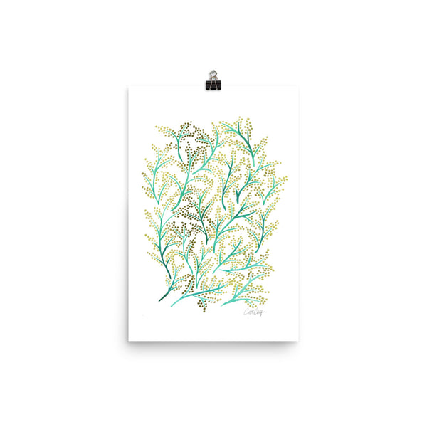 Branches - Green & Gold