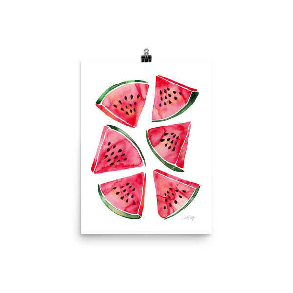 Watermelon Slices • Art Print