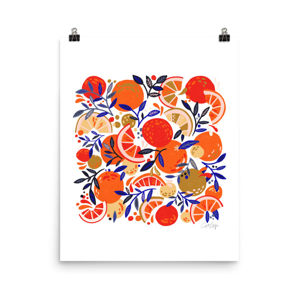 Fresh Citrus Mesh- White