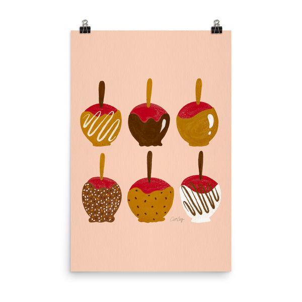 Caramel Apples - Red