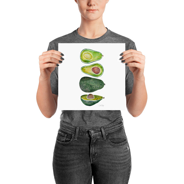 Avocado Slices • Art Print