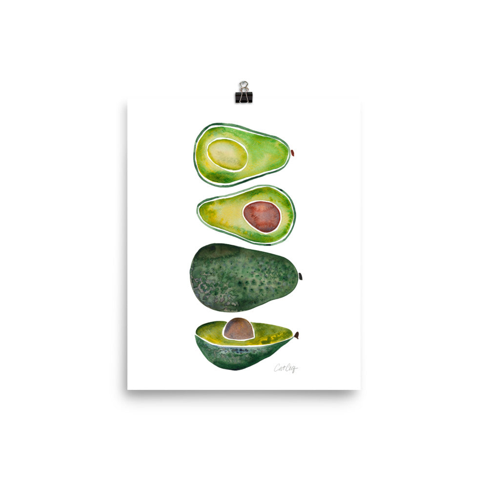 Avocado Slices • Art Print