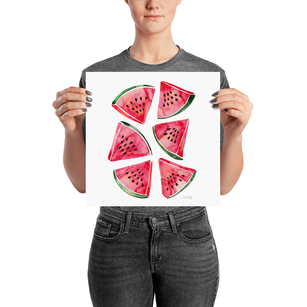 Watermelon Slices • Art Print