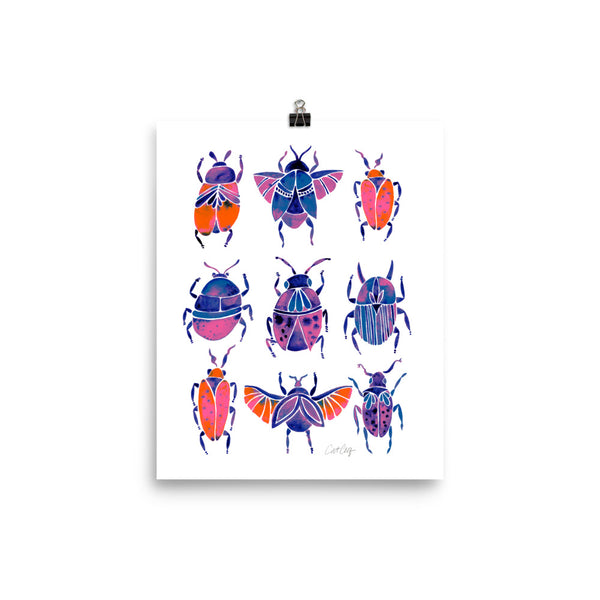 Beetle Collection - Indigo