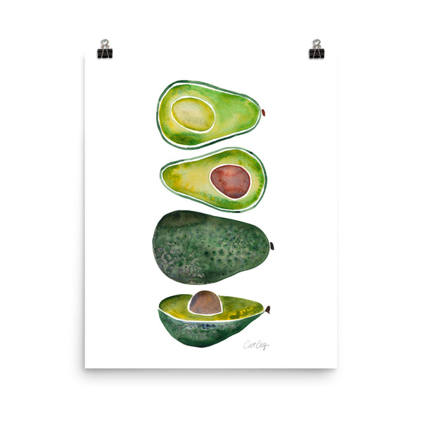 Avocado Slices • Art Print