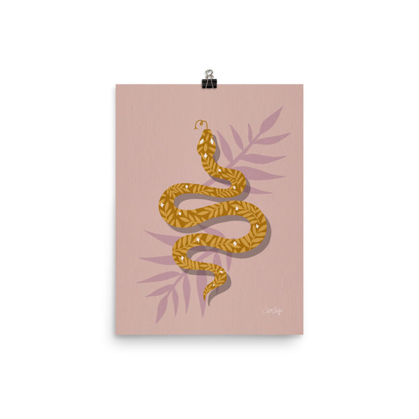 Tropical Serpent - Mauve Ochre
