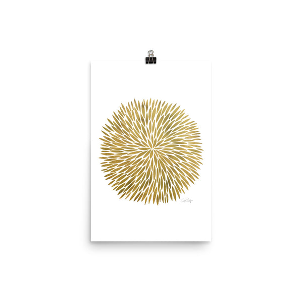 Golden Burst • Art Print