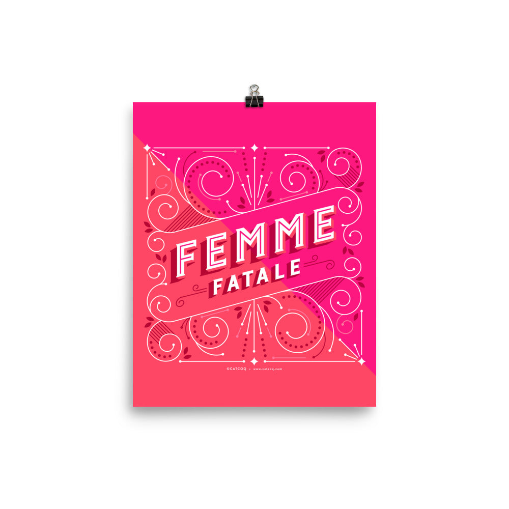Femme Fatale • Art Print