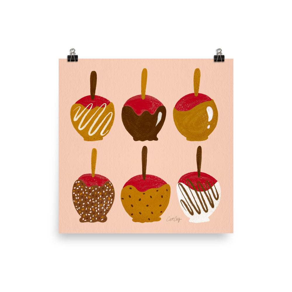 Caramel Apples - Red