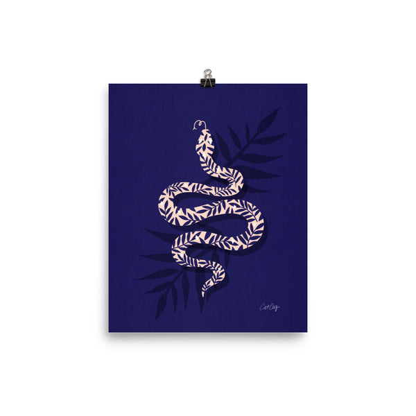 Tropical Serpent  - Cobalt Blush