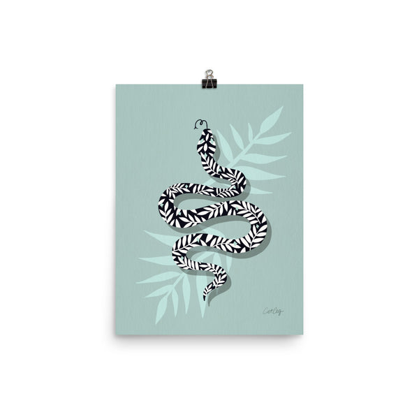 Tropical Serpent - Mint Blush