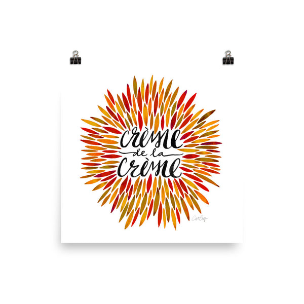 Crème de la Crème – Autumn Palette • Art Print
