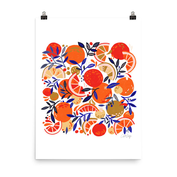 Fresh Citrus Mesh – White