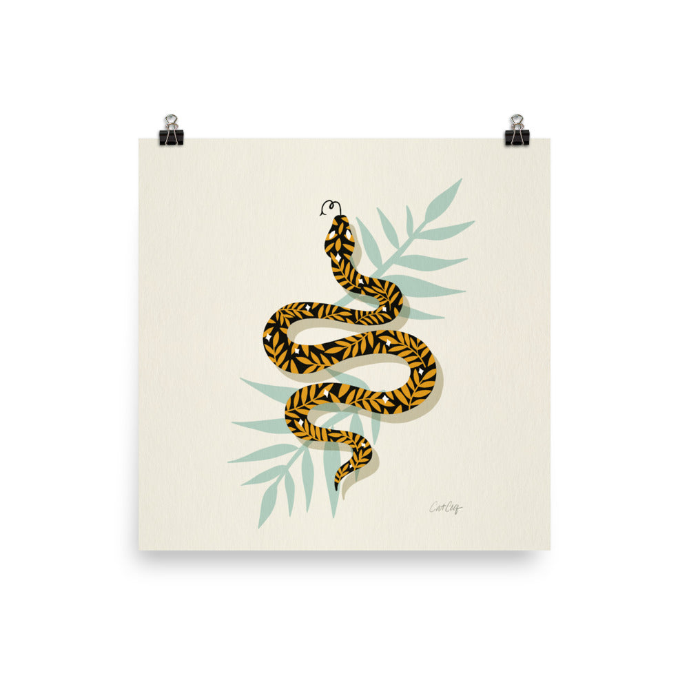 Tropical Serpent - Yellow and Black