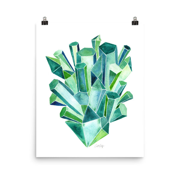 Emeralds • Art Print