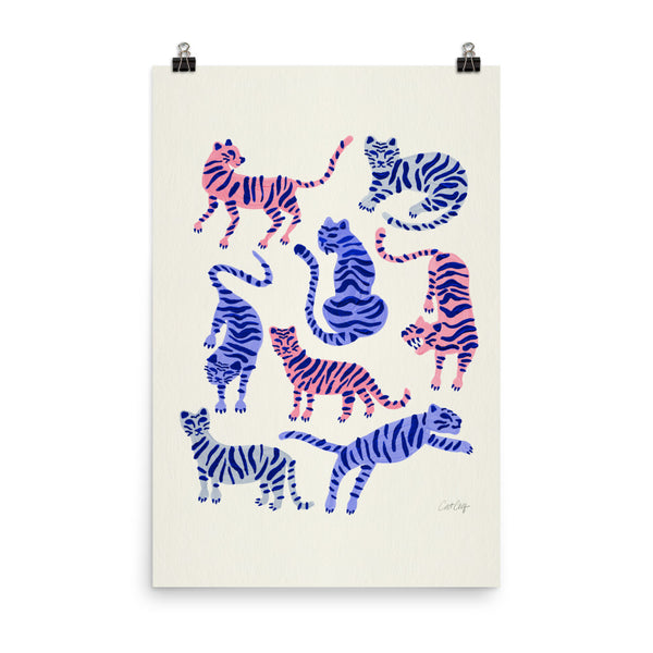 Tiger Collection - Periwinkle Blush