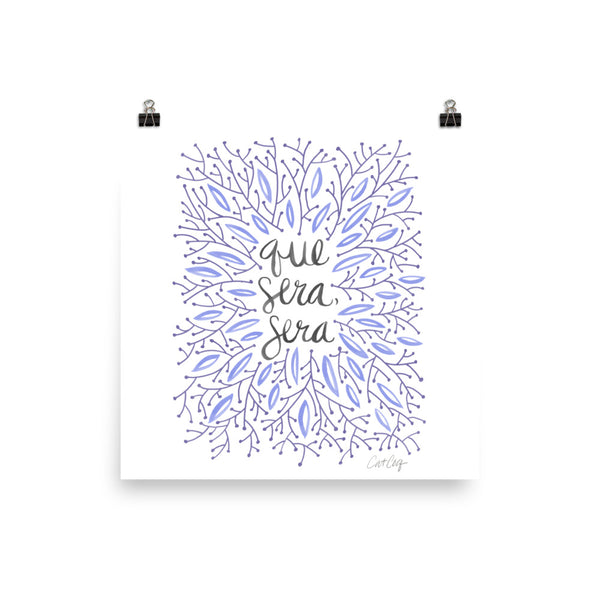 Whatever Will Be, Will Be – Illustrated Lavender • Art Print