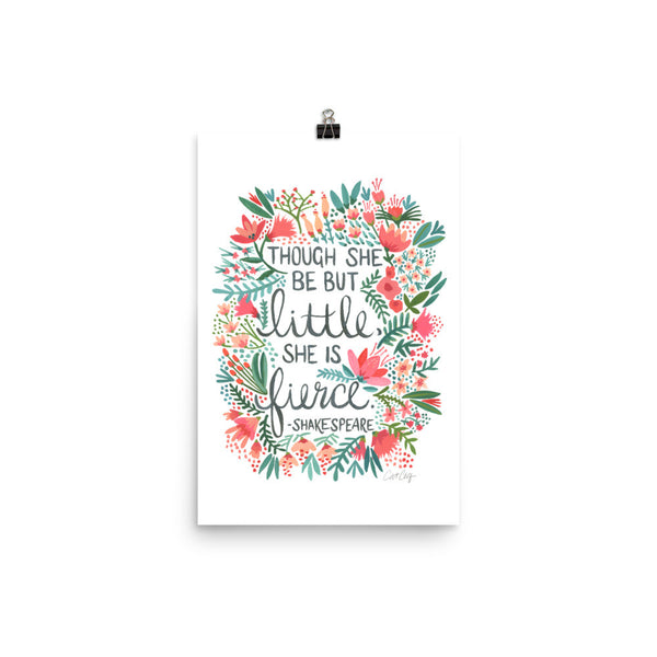 Little & Fierce • Art Print