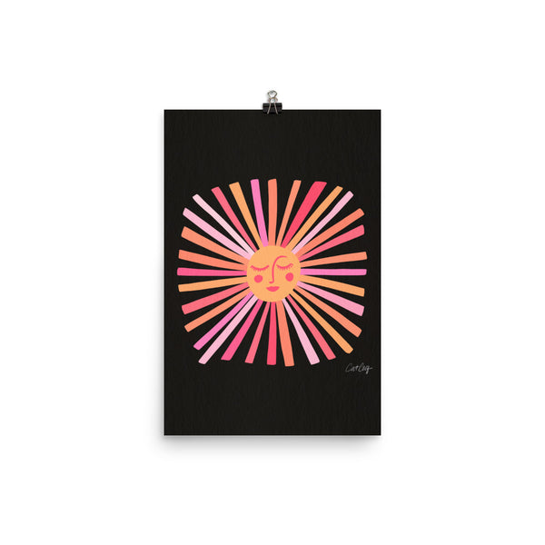 Sunshine – Pink & Charcoal