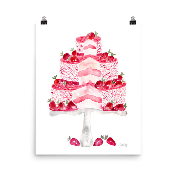 Strawberry Shortcake • Art Print