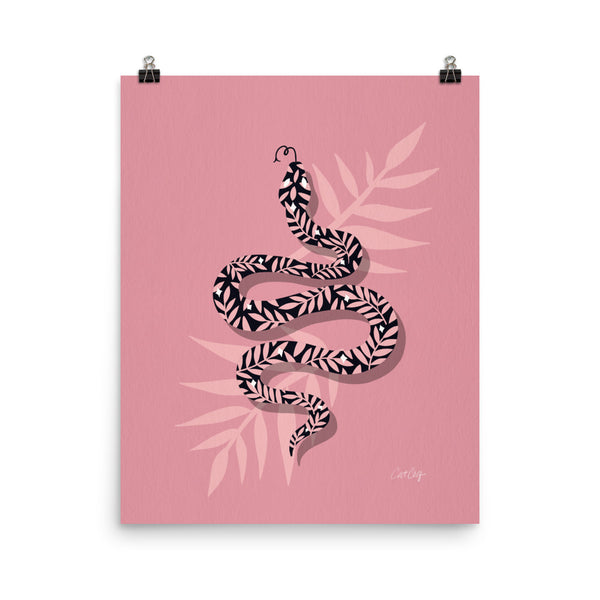 Tropical Serpent - Dusty Rose