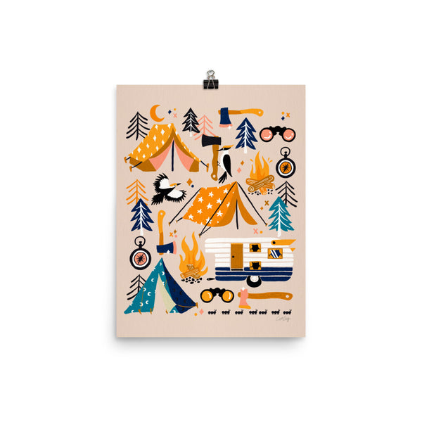 Camping Kit – Orange Blue