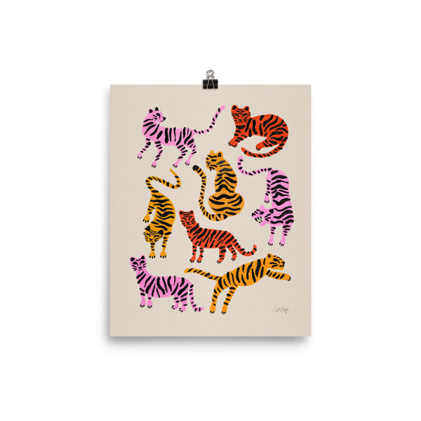 Tiger Collection - Pink & Yellow