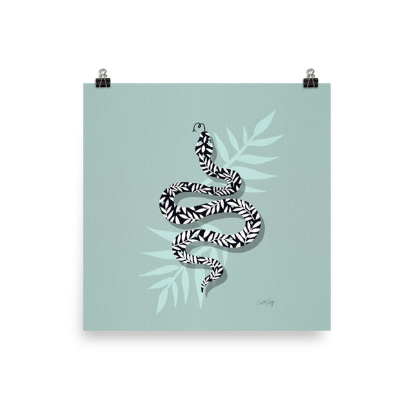 Tropical Serpent - Mint Blush