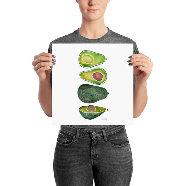Avocado Slices • Art Print