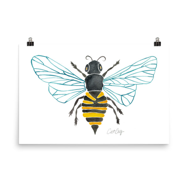 Honey Bee •  Art Print